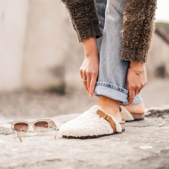 NWT Shepherd Of Sweden Roma Slippers - Creme - Picture 5 of 9